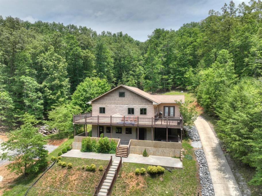 The Chariot - Creek Front With Hottub, Fire Pits, Billiards, Ev Charger - Sandalwood Stays Blue Ridge Extérieur photo